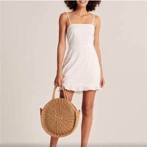 Abercrombie & Fitch Tie Strap Mini Dress